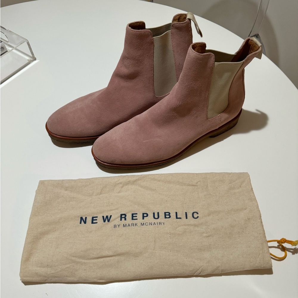 New Republic Suede Chelsea Boots